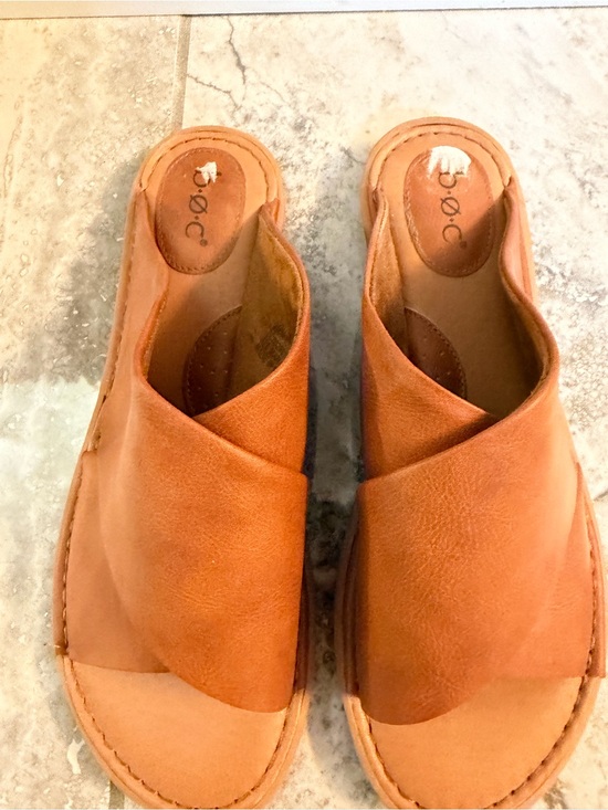 Allen Edmonds Shoes - b.o.c. (Børn Concept) Leather Crisscross Slide Sandals